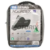 Plachta na motocykl -OXFORD- Aquatex, černá/stříbrná, XL