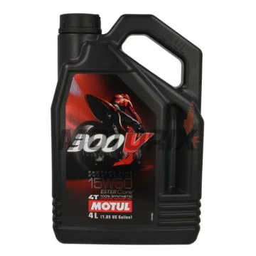Motorový olej -MOTUL- 15W50, plná syntetika + ester, 4L