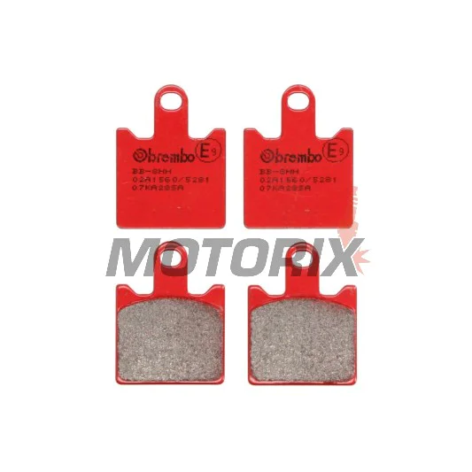 Brzdové destičky -BREMBO- 07KA28SA, Kawasaki GTR1400/Z750R/Z1000/ZX-6R & Suzuki B-King 1300