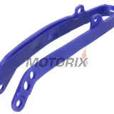 Kluzák řetězu -POLISPORT- modrý, polyuretan, YAMAHA WR, YZ 125/250/450 2007-2023