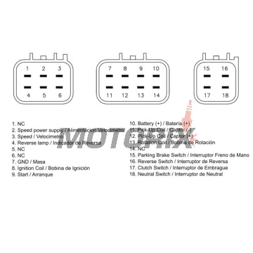 CDI -DZE- YAMAHA YFM 660 2004-2005