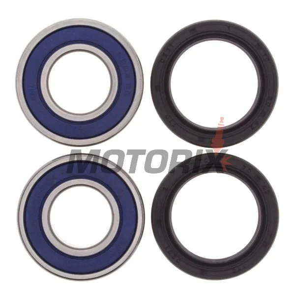 Sada ložisek kola -ALL BALLS- Kawasaki EN 650 2015-2017, ER-6N 650 2009-2010, EX 650 2006-2017, KLE 650 2007-2019, VN 1500 1996-2008, VN 800 1995-2006, Z 1000 2010-2016, Z 750 2008-2014, Z 800 2016, ZG 1300 1984