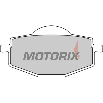 Brzdové destičky -FERODO- FDB475AG, Adly Fox 50, Beta Euro/Jonathan 350, Gilera RC600, Apache 125, MBK Flame 125, Thunder 125, Skyliner 125, Booster 100, Sachs Roadster 650/800, Yamaha DT50/80/125, TDR125, TT600, XT350/500/600 Tenere, XTZ660 Tenere, YBR12