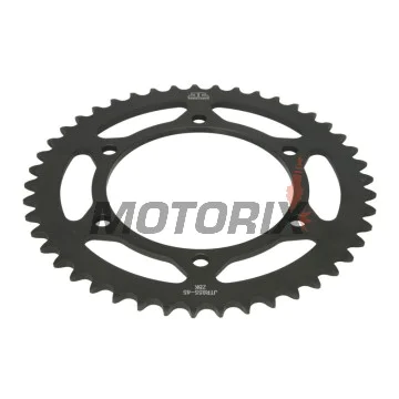 Zadní rozeta -JT- JTR855,45ZBK, 45 zubů, černý zinek, ocelový, Yamaha DT 250 1975, 1977-1982, MT-03 660 2006-2013, XJ 600 1992-2003, XT 660 2004-2016, XTZ 660 2008-2009, XTZ 750 1990-1998