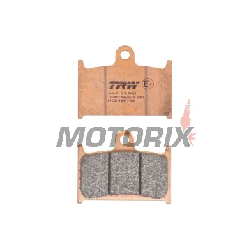 Brzdové destičky -TRW- MCB595TRQ, Suzuki GSX-R 400/750/1100 (1988-1995), Triumph Daytona, Rocket III, Speed Triple, Sprint, Thunderbird, Tiger, Trophy (1991-2016), Yamaha TZ250 (1990-2001)