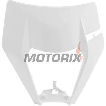 Maska (bez světla) -POLISPORT- bílá, KTM EXC, XC-W, XCF-W 125-500 2020-2023