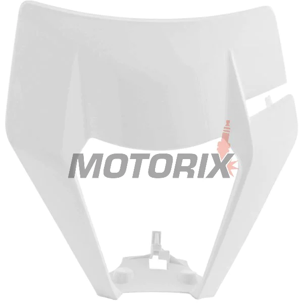 Maska (bez světla) -POLISPORT- bílá, KTM EXC, XC-W, XCF-W 125-500 2020-2023