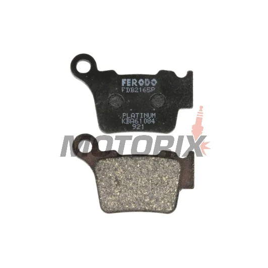 Brzdové destičky -FERODO- FDB2165P, Husqvarna CR/FE/SM/TC/TE/TX/WR/WR-E 125-510 2005-2018, KTM EXC/EXC-E/EXC-F/SMR/SX/SX-F 125-560 2003-2017