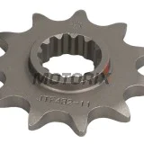 Přední pastorek -JT- JTF432,11, 11 zubů, Betamotor Jonathan 350 2001-2010, Kawasaki KLX 400 2003, Suzuki DR 250 1990-1995, DR 350 1990-1999, DR-Z 400 2000-2017, GSF 250 1995-2000, RM 250 2000-2012, RM-X 250 1989-2001
