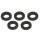 Těsnění šroubu víka ventilů -ATHENA- S410250015039 W, Kawasaki EJ 650 1999-2005, ER-6F 650 2006-2008, ER-6N 650 2006-2015, EX 650 2006-2008, EX 250 2008-2012, EX 400 2018-2023, GPX 750 1987-1989, GPZ 1100 1995-1999