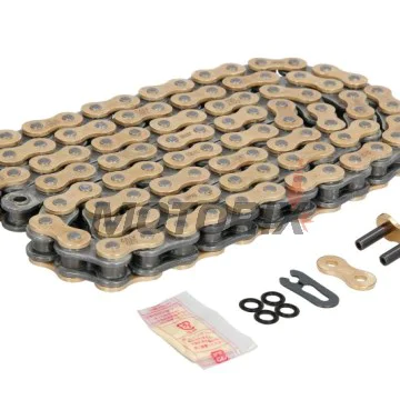 Řetěz -DID- 520ATV2G&B-96, velikost 520, 96 článků, ATV řada, zlatá/černá
