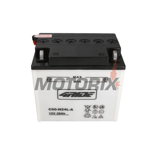 Akumulátor -4 RIDE- C60N24L-A 4RIDE, 28Ah 12V