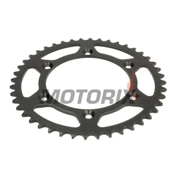 Zadní rozeta -JT- JTR698,44, 44 zubů, ocelový, Cagiva Cruiser 125 1987-1989, K7 125 1990-1992, N90 125 1990-1992, Tamanaco 125 1988-1991, W12 350 1993-1996, W16 600 1994-1997, W8 125 1992-1995, 1999