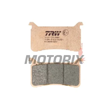 Brzdové destičky -TRW- MCB893SV, Honda CB 650R/1000R/1100 EX/RS Neo Sports Cafe, CBR 600RR/650R/1000RR Fireblade, CMX 1100 Rebel, VFR 800F/Crossrunner - 600/650/800/1000/1100cc, 2017-2025