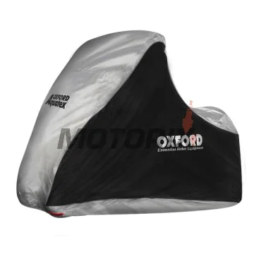 Plachta na tříkolový skútr -OXFORD- Aquatex venkovní, černé, MP3