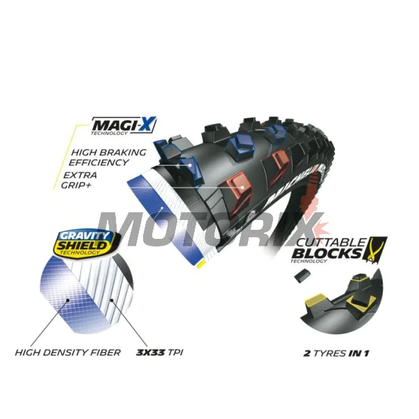Plášť na kolo -MICHELIN- 29X2.25, MUD ENDURO