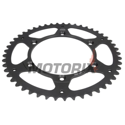 Zadní rozeta -JT- JTR460,49SC, 49 zubů, samočisticí, ocelový, Kawasaki KDX 200 1983-1985, 1987-2006, KDX 220 1997-2005, KH 100 1984-1992, KH 125 1983-1998, KLX 250 1991-2000, 2006-2020, KLX 300 1997-2007, KLX 450 2008-2020, KLX 650 1993-1996