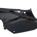 Zadní boční plasty -POLISPORT- černé, YAMAHA YZ 125/250 2015-2021