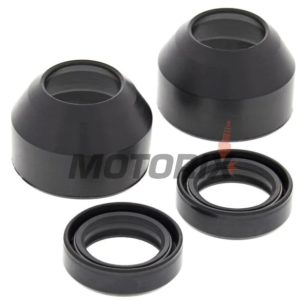 Sada gufer a prachovek přední vidlice -ALL BALLS- Malaguti Centro 50 1994-1998, F10 25 1994-1998, F10 50 1994-2005, MBK CS (Mach G) 50 2002-2006, CW (Booster) 50 1995, Evolis 50 1993-1998, Evolis 80 1993-1999, YA 50 1994-1997