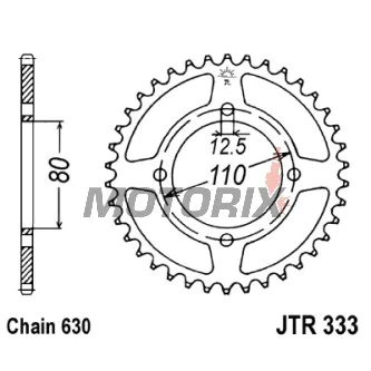 Zadní rozeta -JT- JTR333,41, 41 zubů, ocelový, Honda CB 750 1977