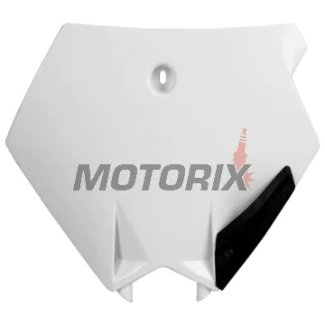 Motokrosová maska/tabulka startovního čísla -POLISPORT- bílá, KTM SX, XC 85/105 2003-2012