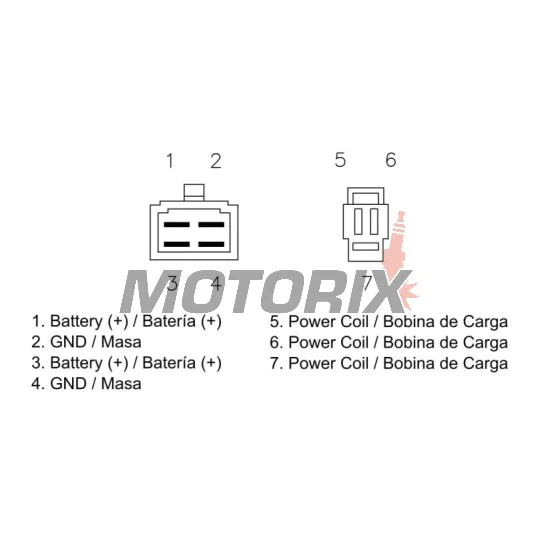 Regulátor dobíjení -DZE- regulátor dobíjení, 12V, 25A, HONDA VT 600 1988-2007
