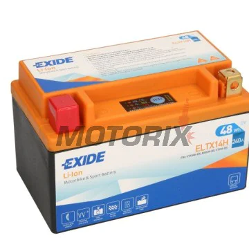 Akumulátor -EXIDE- ELTX14H, 48Wh (4Ah), 12V, Lithium-ion