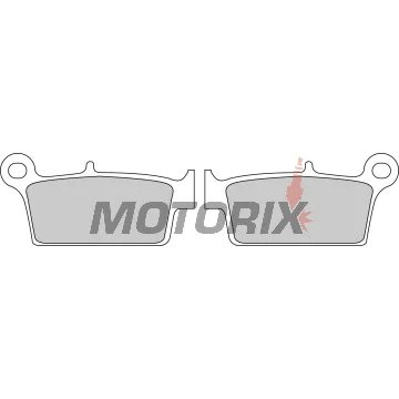 Brzdové destičky -FERODO- FDB539SG, Gas Gas EC/MC, Honda CR/XR, Kawasaki KLX/KX, Suzuki DR/DR-Z/RM, Yamaha YZ 125-650 1987-2012