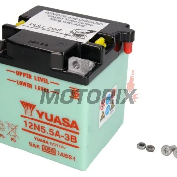 Akumulátor -YUASA- 12N5.5A-3B, 6Ah 12V