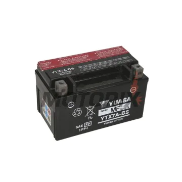 Akumulátor -YUASA- YTX7A-BS, 6Ah 12V