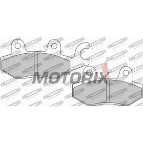 Brzdové destičky -FERODO- FDB2087EF, Honda CBF/NSR/VT Shadow/XL Varadero 75-250 1992-2013; Keeway Speed 125/150 2006; Kawasaki Eliminator/KLX/KVF/KX/Z 65-400 1997-2020; Kymco Agility/Dink/Grand Dink/Like/Movie/Pulsar/Quannon/Super9/Yager/Zing 50-250 1997-