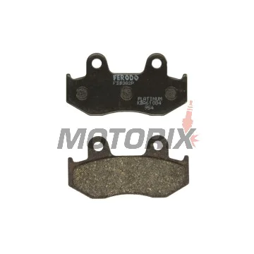 Brzdové destičky -FERODO- FDB382P, Honda ATC250R/350X, CH250 Spacy/Elite, CN250 Helix, CR50R/125R/250, FTR250, Lead100, MTX125, NES125/150, RX250RE, SCV100 Lead, SH125/150, TRX250R, XL250R/350R/600R, XLR250R, XR250R/350R/500R/600R, Peugeot Elyseo 125