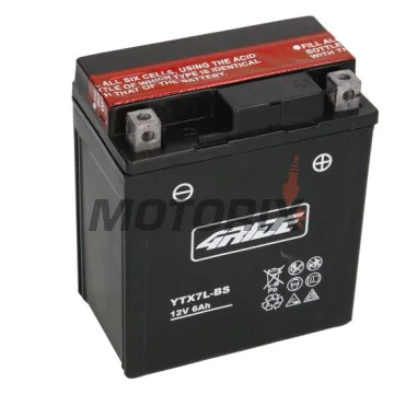 Akumulátor -4 RIDE- YTX7L-BS 4RIDE, 6Ah 12V