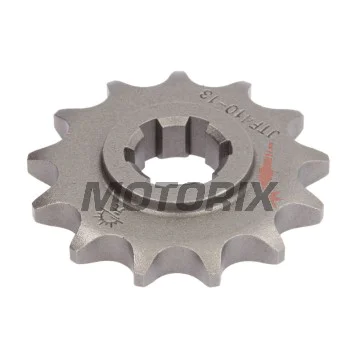 Přední pastorek -JT- JTF410,13, 13 zubů, Hyosung GV 125 2000-2010, RT 125 2008-2010, Suzuki GZ 125 1998-2011, TU 125 1999-2000, VL 125 2000-2008