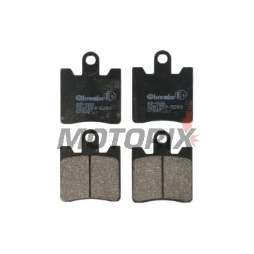 Brzdové destičky -BREMBO- 07037, Suzuki Burgman 250 400 / Yamaha FJR 1300 ABS (1998-2009)