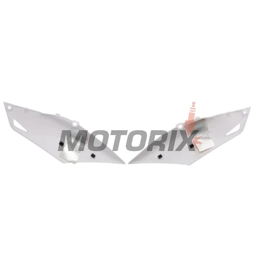 Zadní boční plasty -POLISPORT- bílé, HONDA CRF 250/450 2013-2017