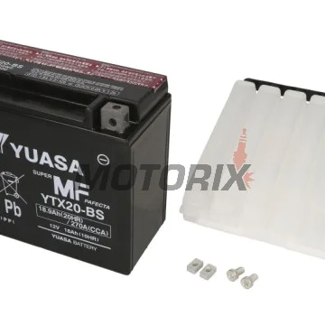 Akumulátor -YUASA- YTX20-BS, 19Ah 12V