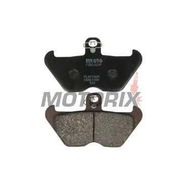 Brzdové destičky -FERODO- FDB2050P, BMW K/K1 1000/1100/1200 RS/LT 1989-2001, BMW R 850/1100/1150/1200 GS/RS/RT/R/C 1994-2003