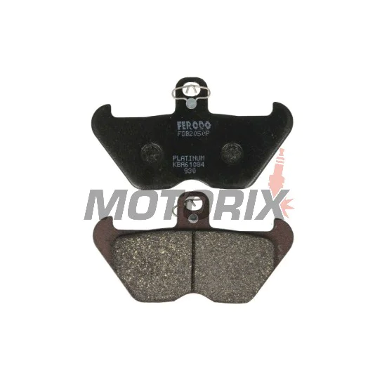 Brzdové destičky -FERODO- FDB2050P, BMW K/K1 1000/1100/1200 RS/LT 1989-2001, BMW R 850/1100/1150/1200 GS/RS/RT/R/C 1994-2003