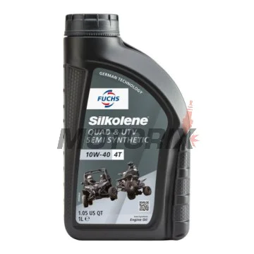 Motorový olej -SILKOLENE- QUAD ATV 4 10W-40 1L, 10W40, polosyntetika, 1L