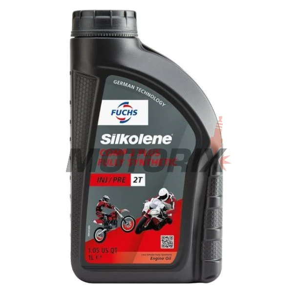 2taktní olej -SILKOLENE- COMP PLUS, 2T, plná syntetika + ester, 1L