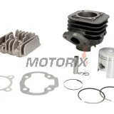 Sada válce a pístu s hlavou -MOTORIX- 70cc (47mm), Minarelli Vertical - Yamaha BWs, MBK Booster
