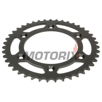Zadní rozeta -JT- JTR210,43, 43 zubů, ocelový, Betamotor RR 125 2018-2021, RR 250 2013-2021, RR 400 2013-2016, RR 450 2013-2014, Honda CR 125 1983-2007, CR 250 1984-2008, CR 500 1984-2001, CRF 150 2003-2018, CRF 230 2003-2019