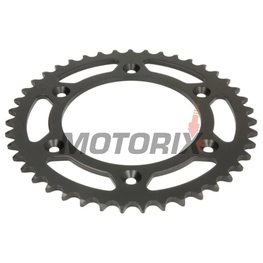 Zadní rozeta -JT- JTR210,43, 43 zubů, ocelový, Betamotor RR 125 2018-2021, RR 250 2013-2021, RR 400 2013-2016, RR 450 2013-2014, Honda CR 125 1983-2007, CR 250 1984-2008, CR 500 1984-2001, CRF 150 2003-2018, CRF 230 2003-2019