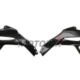 Přední boční plasty -POLISPORT- černé, HONDA CRF 250/450 2021-2023