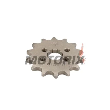 Přední pastorek -JT- JTF252,14, 14 zubů, Honda ATC 70 1982-1985, CB 50 1975-1982, CRF 80 2004-2013, MBX 50 1984-1986, ST 70 1990-1996, XR 80 1979-2003