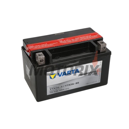 Akumulátor -VARTA- YTX7A-BS, 6Ah 12V