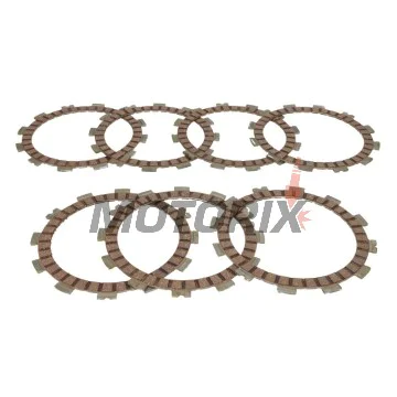 Sada spojkových lamel -TRW- MCC309-7, Aprilia RS250 (1995-2002), Suzuki DR350/S/SE/SH/R (1990-1999), Suzuki GS450/500E/500F (1980-2011), Suzuki GSX400E/S/L (1980-1987), Suzuki RGV250 (1990-1995)