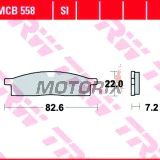 Brzdové destičky -TRW- MCB558SI, Kawasaki KLE250 Anhelo, Yamaha DT50LC, YZ80/85