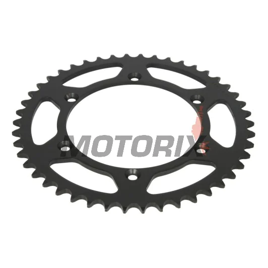 Zadní rozeta -JT- JTR460,46, 46 zubů, ocelový, Kawasaki KDX 200 1983-1985, 1987-2006, KDX 220 1997-2005, KH 100 1984-1992, KH 125 1983-1998, KLX 250 1991-2000, 2006-2020, KLX 300 1997-2007, KLX 450 2008-2020, KLX 650 1993-1996